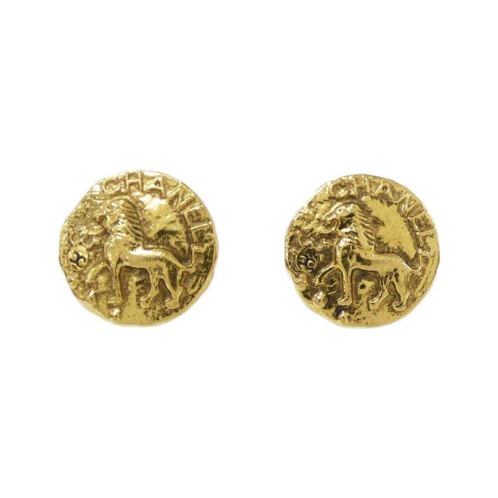 CHANEL Gold Earrings